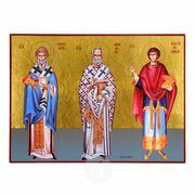 Saint Spiridon, Nikolaos & Panteleimon