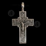 Silver cross necklace 78