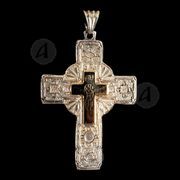 Silver cross necklace 110