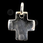 Silver cross necklace 113