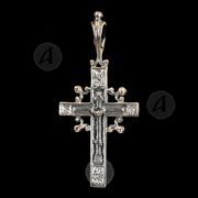 Silver cross necklace 130