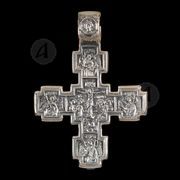 Silver cross necklace 141