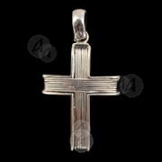 Silver wired cross