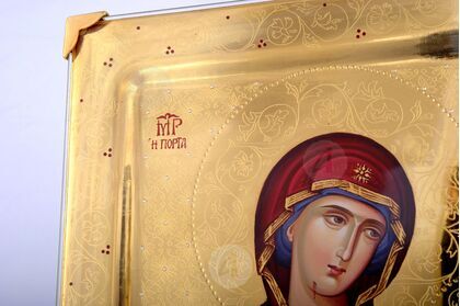 Παναγία Πορταΐτισσα λεπτομέρια