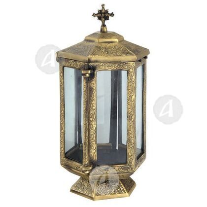 Gravestone lantern