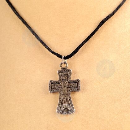 Silver-plated Cross/Silver-plated Cross Necklace