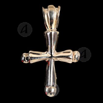 Silver cross necklace 67