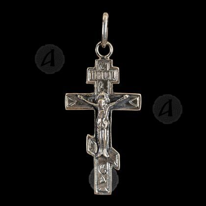 Silver cross necklace 95
