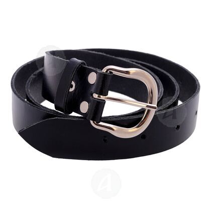Leather belt