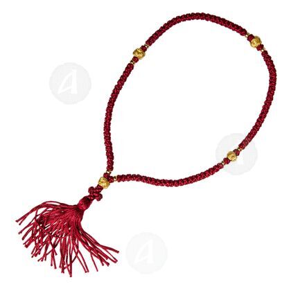 Silk 100 knot prayer rope (karydokompos)