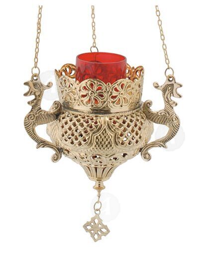 Hanging vigil lamp