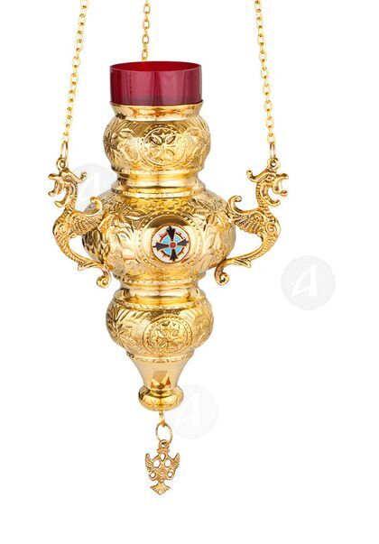Hanging vigil lamp