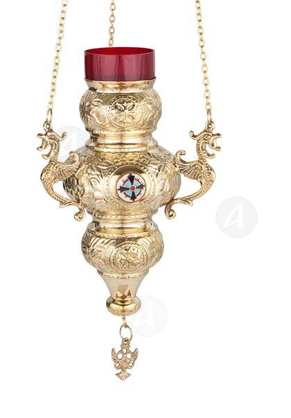 Hanging vigil lamp