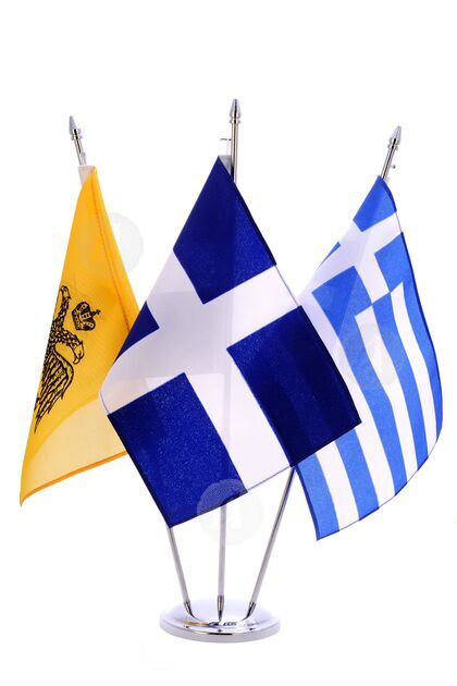 Flagpole and flag