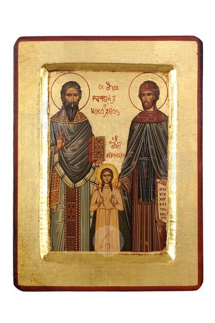 Άγιοι Ραφαήλ, Νικόλαος Και Ειρήνη