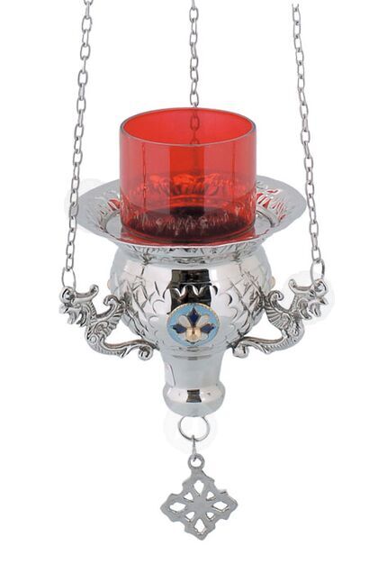 Hanging vigil lamp