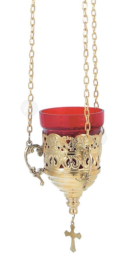 Hanging vigil lamp