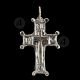 Silver cross necklace 60