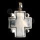 Silver cross necklace 61