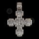 Silver cross necklace 141