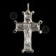 Silver cross necklace 60