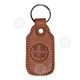 Leather keyring